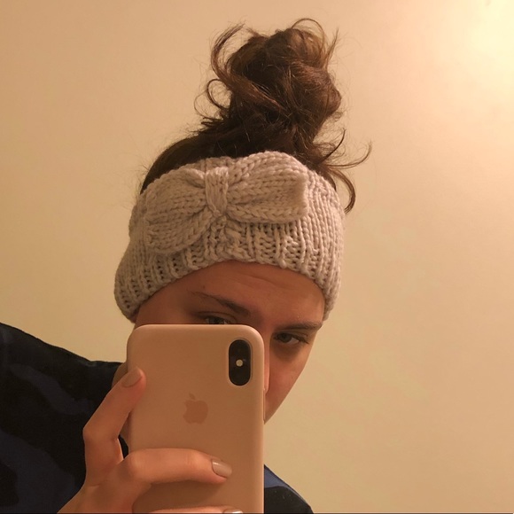 Ivory knit headband! - Picture 2 of 3